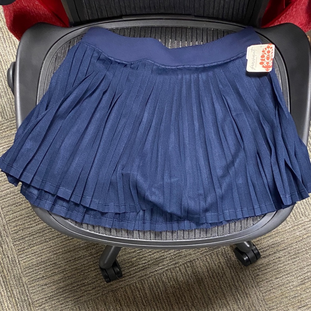 FP Movement by Free People Deep Blue Skater Skirt